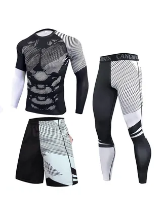 Loose Fitting Ice Silk Pants Quick Drying Sports Set 