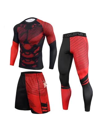 Loose Fitting Ice Silk Pants Quick Drying Sports Set 
