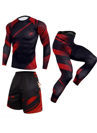 Loose Fitting Ice Silk Pants Quick Drying Sports Set 