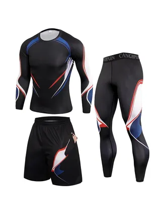 Loose Fitting Ice Silk Pants Quick Drying Sports Set 
