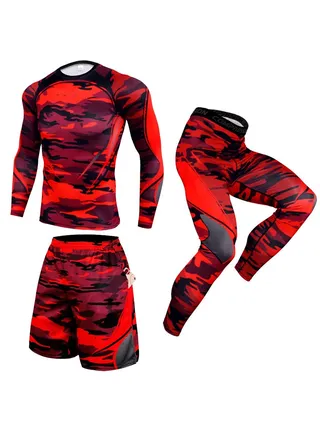 Loose Fitting Ice Silk Pants Quick Drying Sports Set 