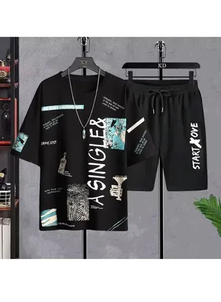 New Fashion Versatile Short Sleeve Set 