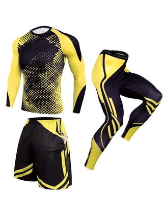 Loose Fitting Ice Silk Pants Quick Drying Sports Set 