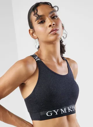Logo Crossback Bra