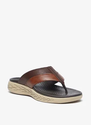 Le Confort Colourblock Slip-On Thong Sandals