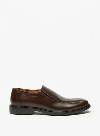 Mens Solid Slip-On Loafers 