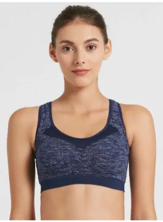 Slipon Active Sports Bra Blue 