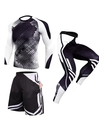 Loose Fitting Ice Silk Pants Quick Drying Sports Set 