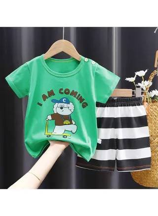 New Pure Cotton Children's Set 