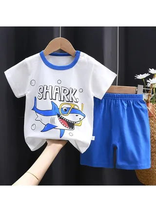 New Pure Cotton Children's Set 
