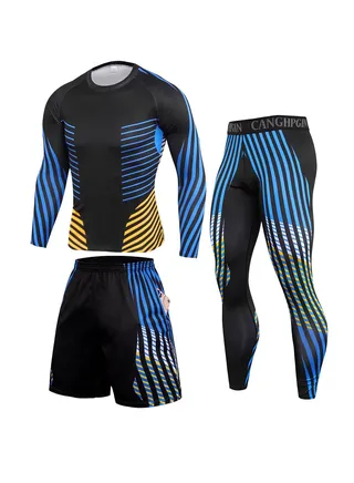 Loose Fitting Ice Silk Pants Quick Drying Sports Set 