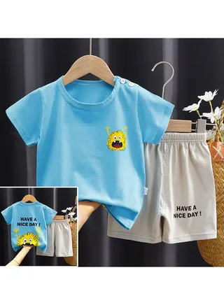 New Pure Cotton Children's Set 