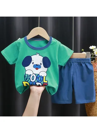 New Pure Cotton Children's Set 