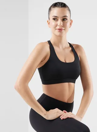 Cross Back Sports Bra