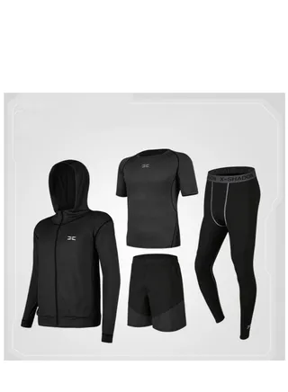 Men's Fitness Suit Sportswear Quick Drying Set 