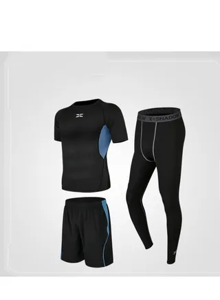 Men's Fitness Suit Sportswear Quick Drying Set 