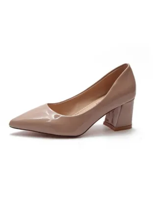 Elegant Design Daily Office Dress Women Pu Pointed Toe Candy Colour Shoes Ladies High Heels Pumps 