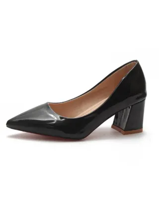 Elegant Design Daily Office Dress Women Pu Pointed Toe Candy Colour Shoes Ladies High Heels Pumps 