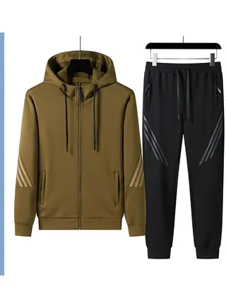 New Casual Two-piece Sportswear Set 