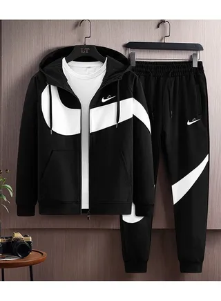 New Casual Two-piece Sportswear Set 