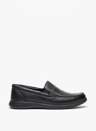 Men's Solid Slip-On Loafers 