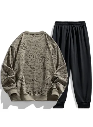 New Casual Two-piece Sportswear Set 