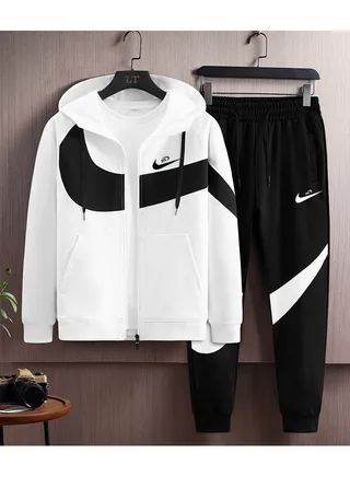 New Casual Two-piece Sportswear Set 