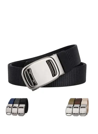Pilot Tactical Belt for Man, Automatic Belt Buckle, Outdoor Wear-Resistant Belt 