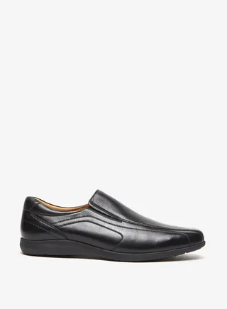 Men Solid Slip-On Loafers 