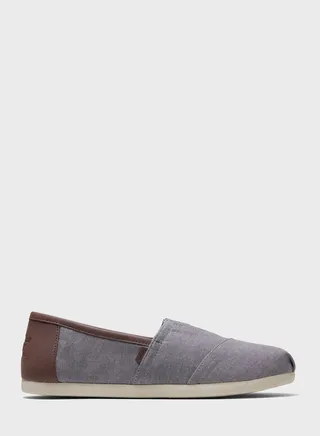 Color Block Slip Ons 
