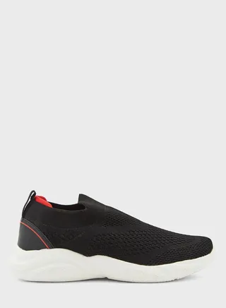 Knitted Comfort Slip Ons