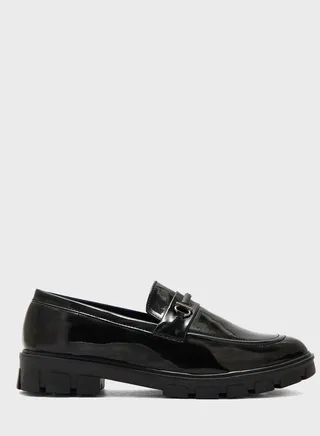 Lug Sole Casual Slip Ons