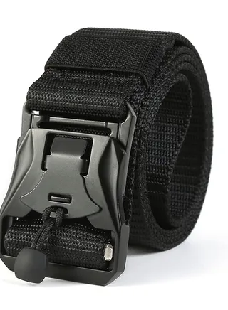 Men Military Belt Equipment Nylon Belt Men Outdoor Training Belt Casual Metal Buckle Riggers Belts for Men 