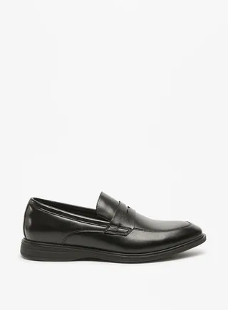 Men's Solid Slip-On Loafers 