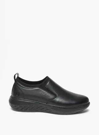 Men Solid Slip-On Loafers 
