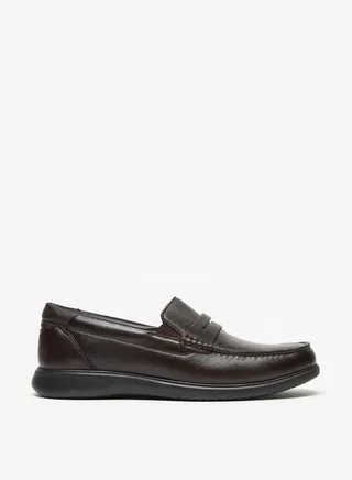 Men's Solid Slip-On Loafers 