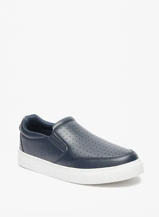Mens Solid Slip On Loafers