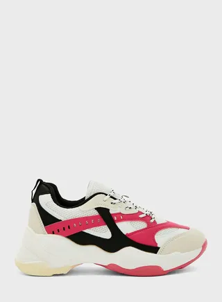 Colourblock Chunky Sole Sneaker