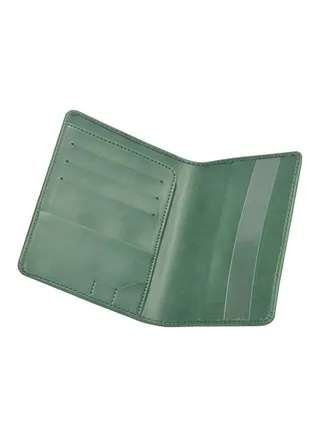 PU Passport Cover Green 