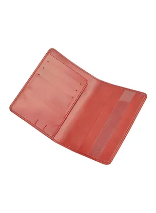 PU Passport Cover Maroon 