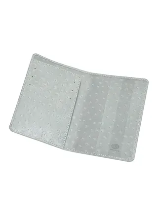 PU Passport Cover Grey 
