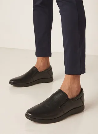 Mens Solid Slip On Loafers