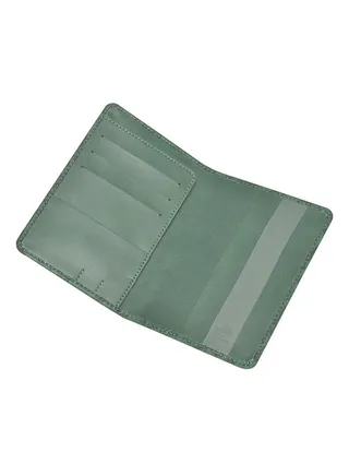 PU Passport Cover Green 