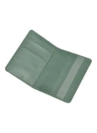 PU Passport Cover Green 