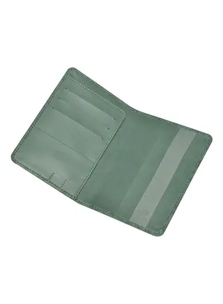 PU Passport Cover Green 