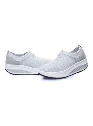 Air Permeable Slip-Ons Grey 