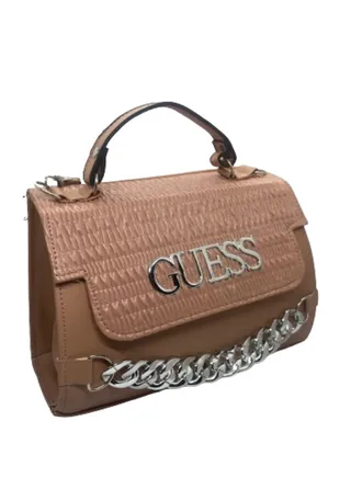 Luxury women's bag in Simone color with leather handle and arm 