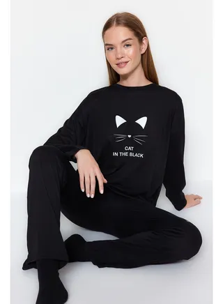 Pajama Set - Black 