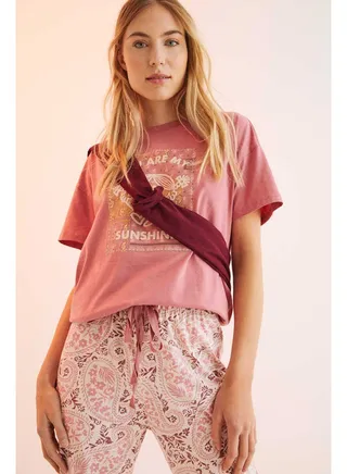 Paisley long trousers 