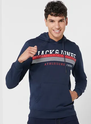 Logo Print Hoodie 